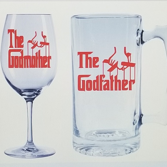 Godmother and Godfather Glasses Godparents glasses